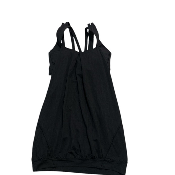 Lululemon Flow Y 2-in-1 Tank Built in Bra Strappy Flowy Tank Top - Picture 3 of 7